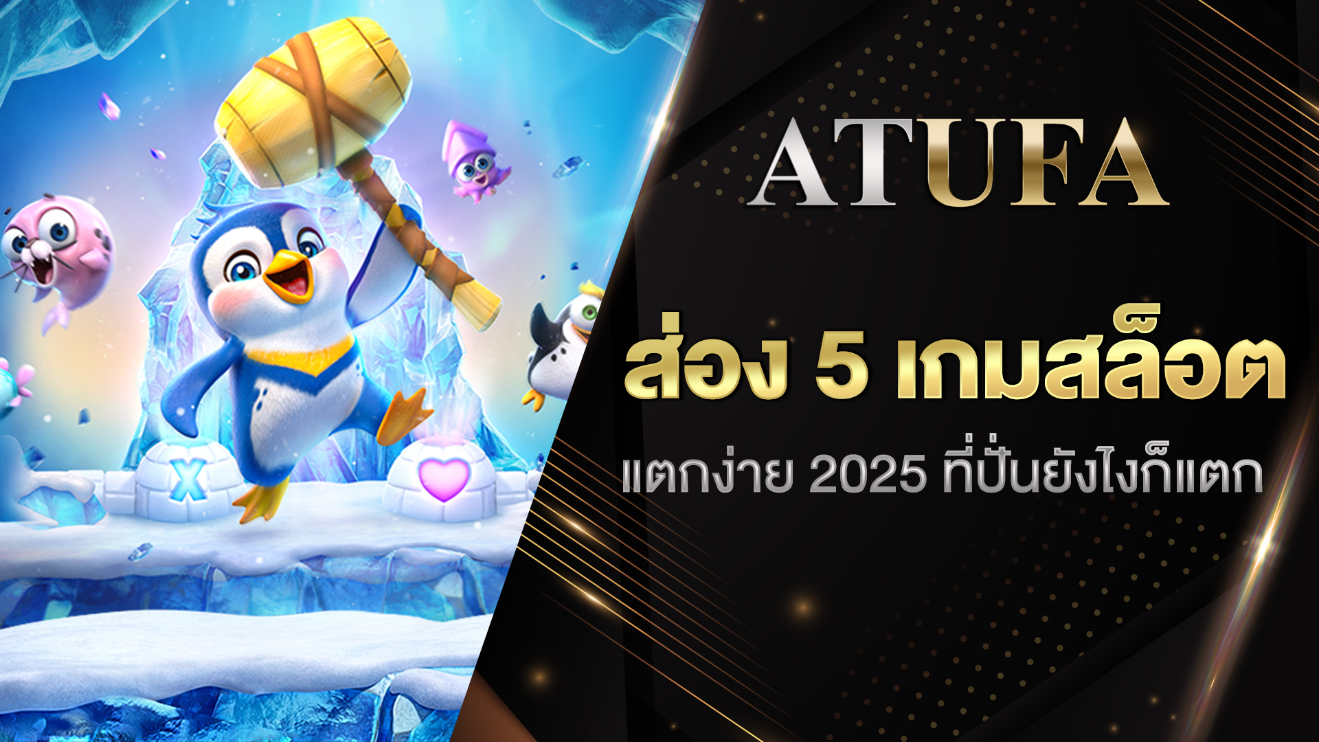เกมสล็อตแตกง่าย 2025